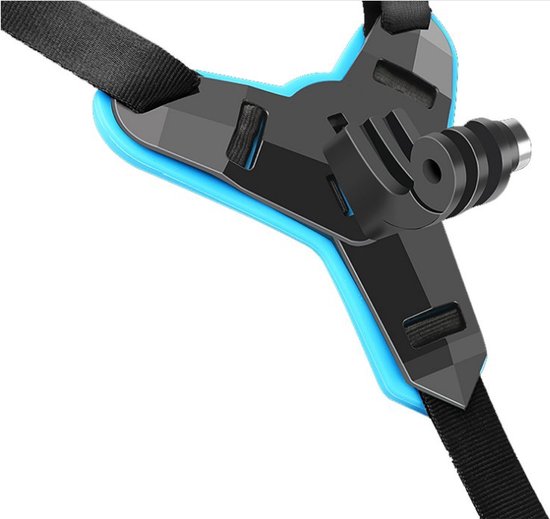 Techvavo® Helmhouder voor Motor en Fiets - Universeel - Geschikt voor alle Actioncamera's - Helm Standaard - Oranje