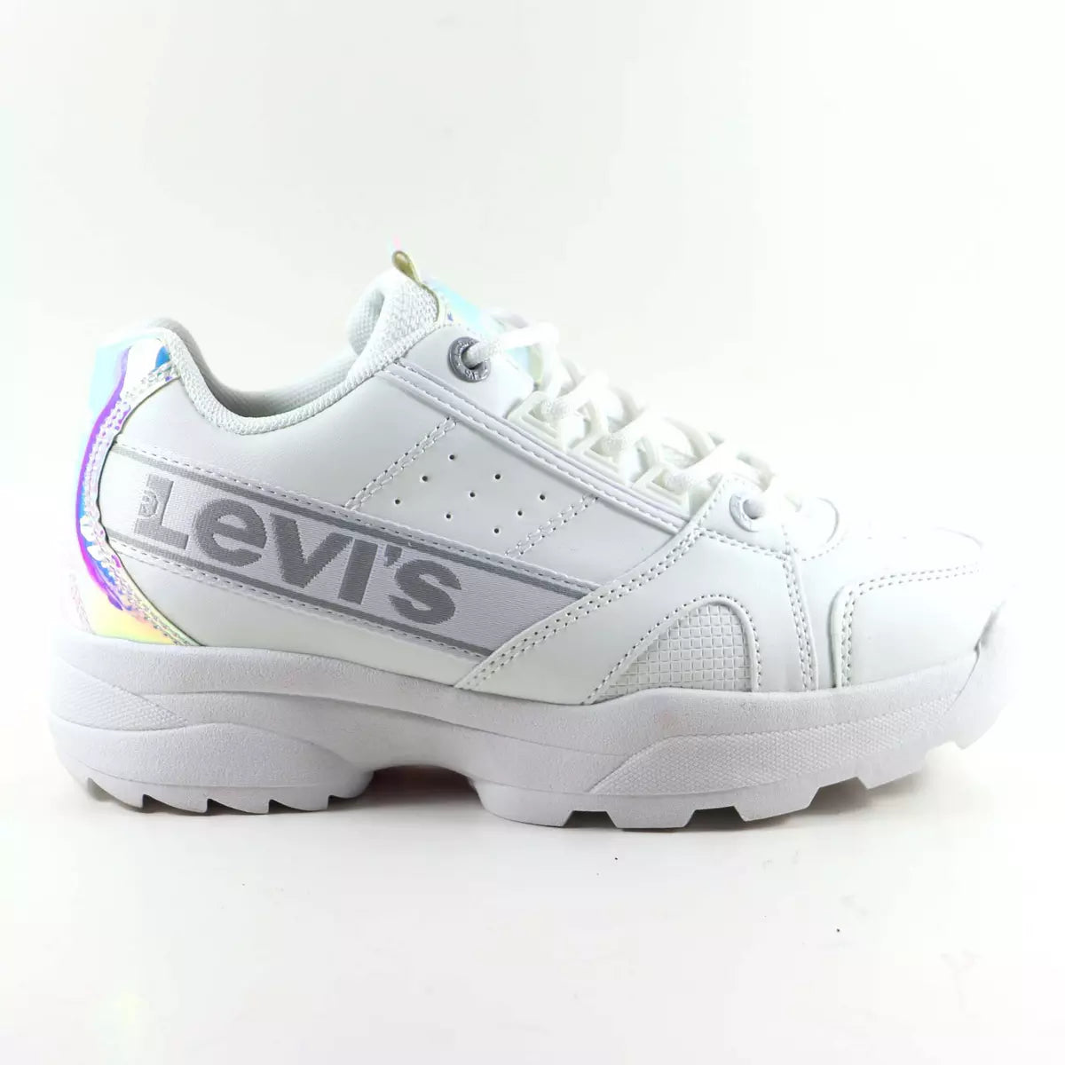 Levi's Soho Trainer Junior Girls sneakers - wit maat 31 – Comfortabel leren bovenwerk met slip-on gemak