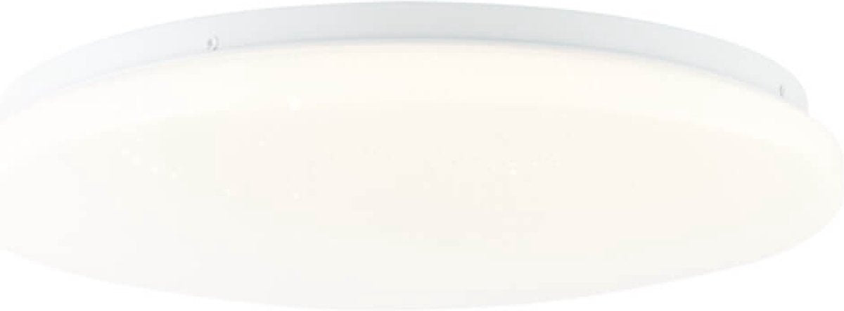 Brillant Heddy LED Plafondlamp 39 cm - Wit - 22W Geïntegreerde LED - Slimme Tuya App Bediening