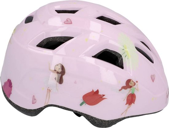 FISCHER FAHRRAD Plus Princess XS/S Kinderhelm Roze Confectiemaat: XS/S Hoofdomvang: 48-54 cm