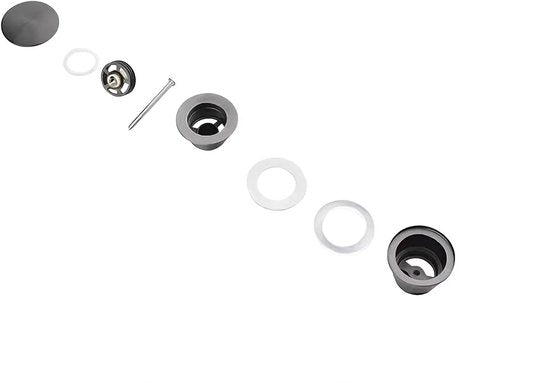 Mirlux Luxe click waste afvoerplug 1¼" - Mat Zwart