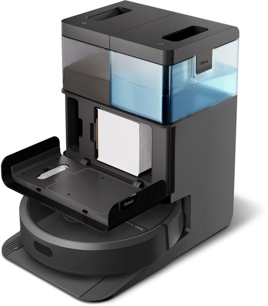 iRobot Roomba® Plus 405 Combo Robot + Autowash™ Dock - Robotstofzuiger met Dweilfunctie - Zwart - G1850