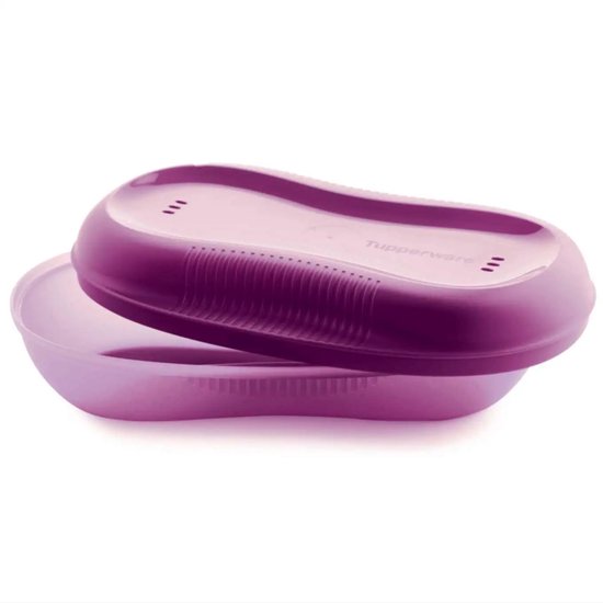 Tupperware Omeletmaker voor de Magnetron – Vetvrij Koken – Vaatwasserbestendig