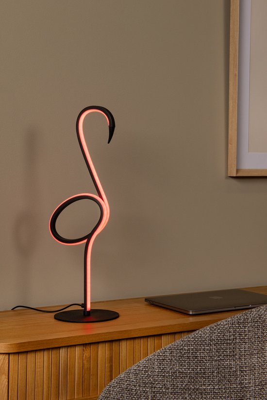 Lucide FLAMINGO - Tafellamp - LED Dimbaar - RGB - Multicolor