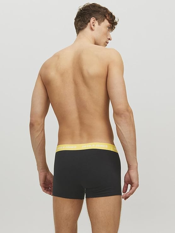 JACK&JONES - JACHARRY SOLID TRUNKS 7 PACK - Heren - Onderbroeken - Maat L
