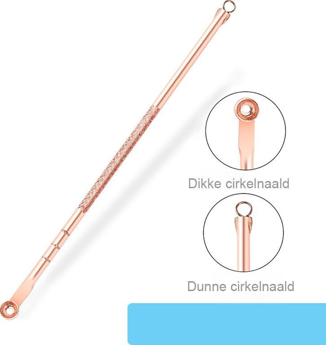 TibaGoods Premium Blackhead Remover I Poriënreiniger met 6 Opzetstukken Mee eters verwijderen | Acne | Comedonenlepels | Huidverzorging