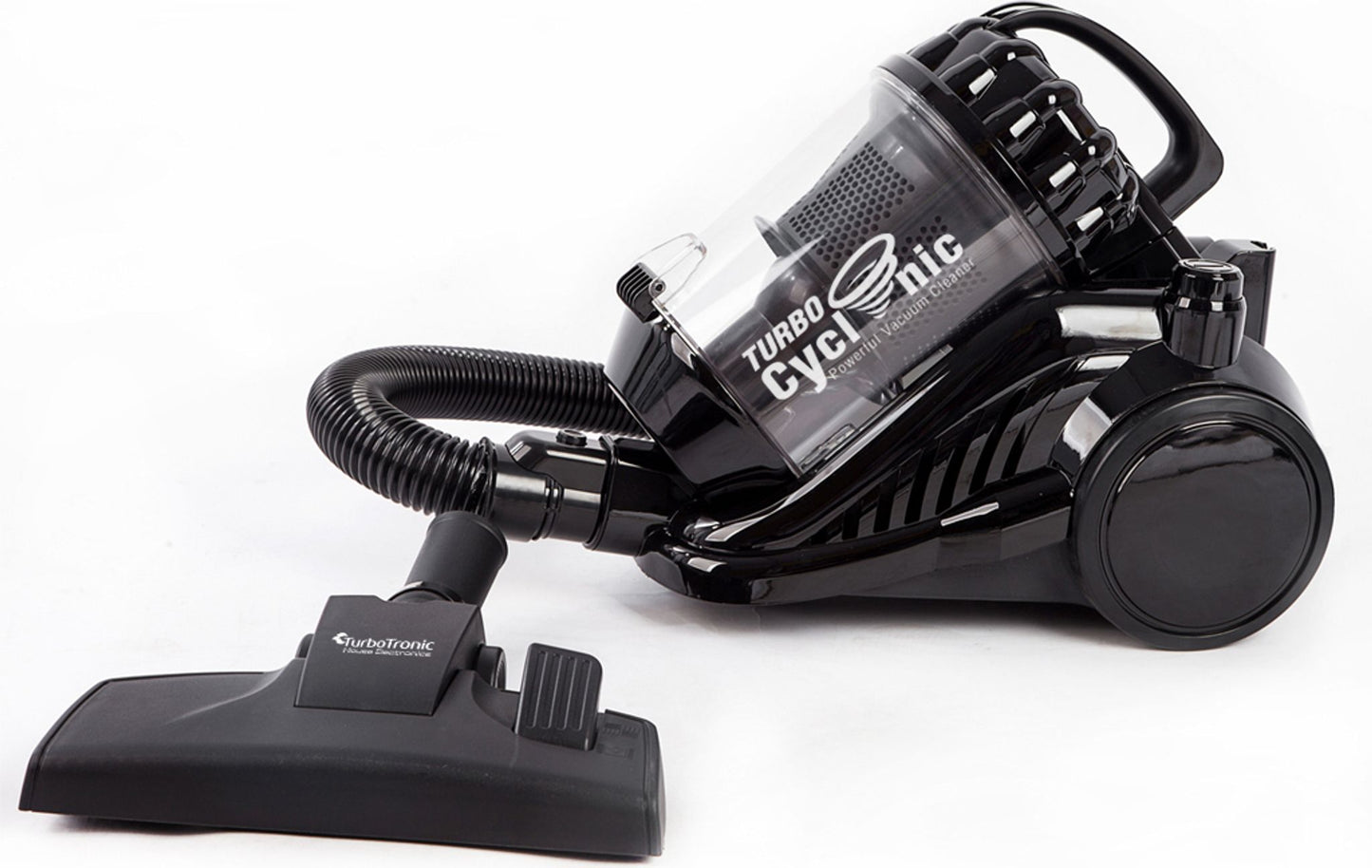 TurboTronic CV05 Beutelloze Stofzuiger 900W 22kPa Multi-Cycloon 3,5L | Zilvergrijs | 12m Actieradius | Compact & Krachtig