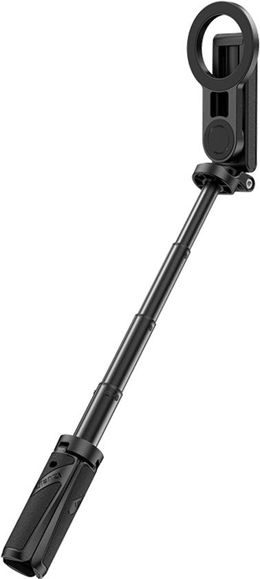 Ulanzi JJ03 Pocket selfiestick statief Magnetisch - met afstandsbediening - Selfiestick - Telefoonstatief iPhone - Smartphone grip voor iPhone - Zwart