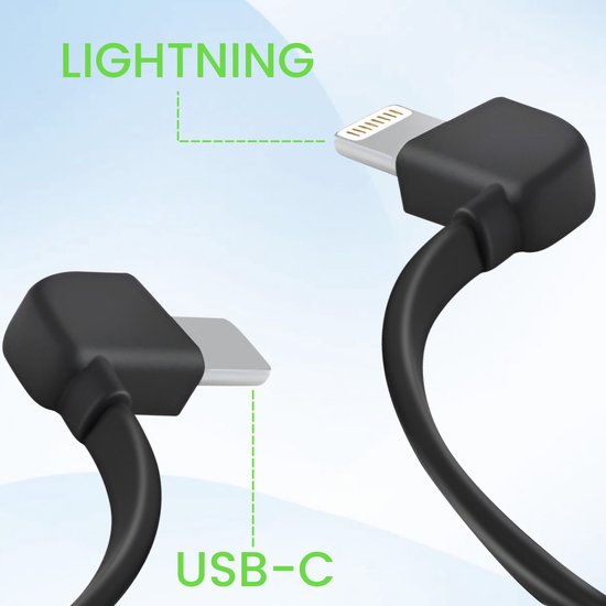 Belkin 10K PD - Powerbank - Met Geïntegreerde Kabels (USB-C & Lightning) - Blauw