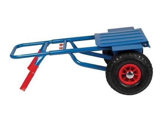 Toolland Steekwagen, inklapbaar, staal, blauw, laadvermogen 150 kg
