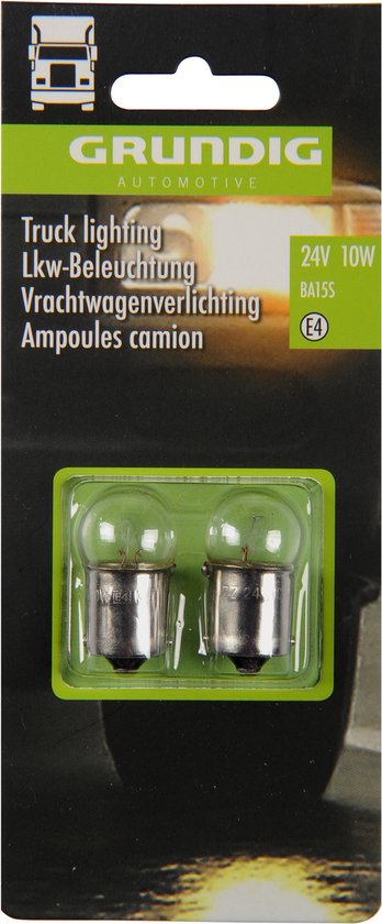 Grundig Vrachtwagenverlichting - 2 Stuks - 24V - 10W - E4