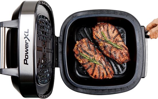 Power XL Multicooker – 12-in-1 fornuis met AirFryer functie – voor frituren, koken, frituren en als elektrische grill - Mail Order Edition