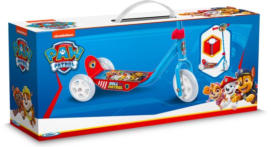 Nickelodeon Paw Patrol 3-wiel Kinderstep Junior Blauw/rood