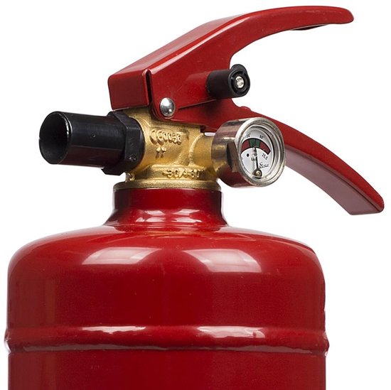 Smartwares FEX‑15120 Poederblusser – 2 kg – Brandklasse ABC – Inclusief Bevestigingsbeugel – Geschikt voor Thuis & Auto