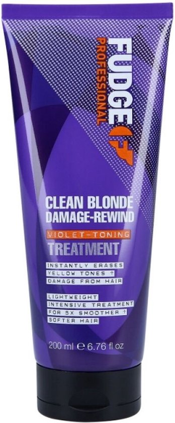 Fudge - Clean Blond Damage Rewind Violet - Toning Behandeling 200ml