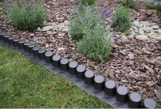 Tuinafscheiding IPAL7 gazonrand - 4,05m / kleur bruin
