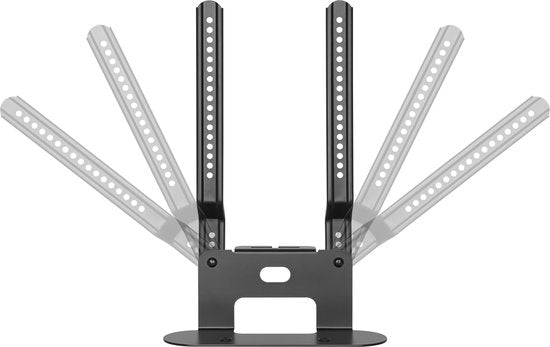 VDD - Sonos Beam soundbar tv beugel - 30 x 5 x 10 cm - Zwart