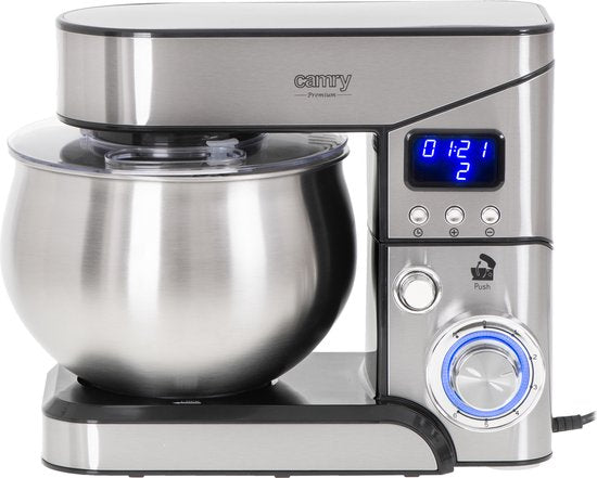 Camry CR 4223 - Voedselprocessor - 2000 watt - RVS - LCD