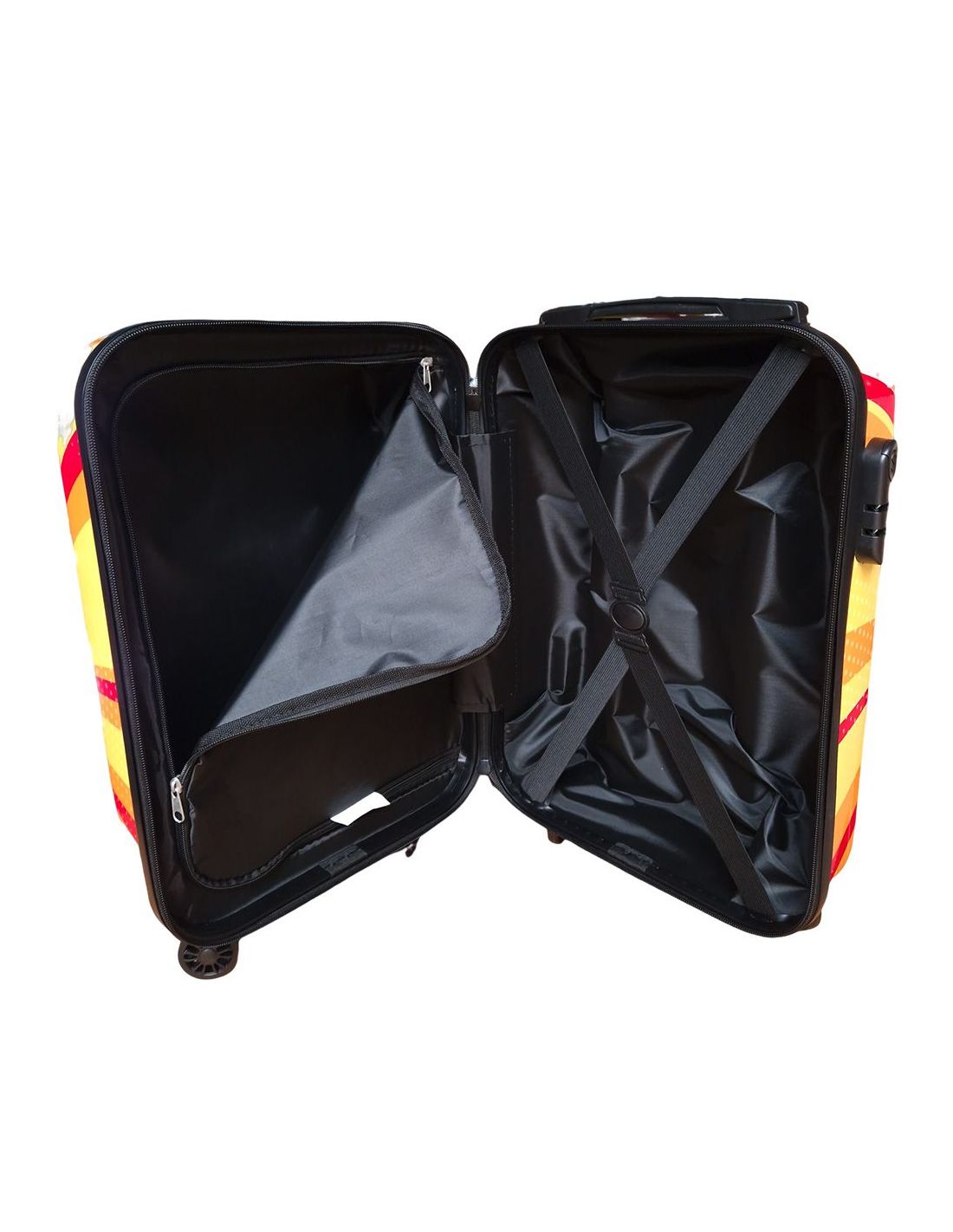 Suiteble Handbagagekoffer – Incl. Inpakriemen & Cijferslot – 28 liter – 54 x 33,5 x 21,5 cm – Blauw