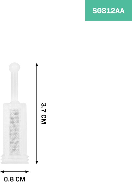 VONROC Filter – 12 st. - voor PRO Verfspuit SG504CA