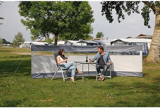Bo-Camp - Windscherm - Dennis - Met raam - 3 Vakken