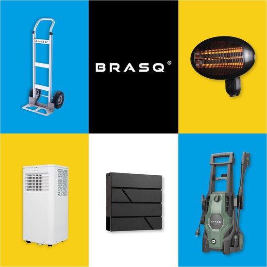 BRASQ Universele kabelgoot Zwart voor onder het bureau - Inclusief Kabel Organisers - Kabel Management - Cable Management