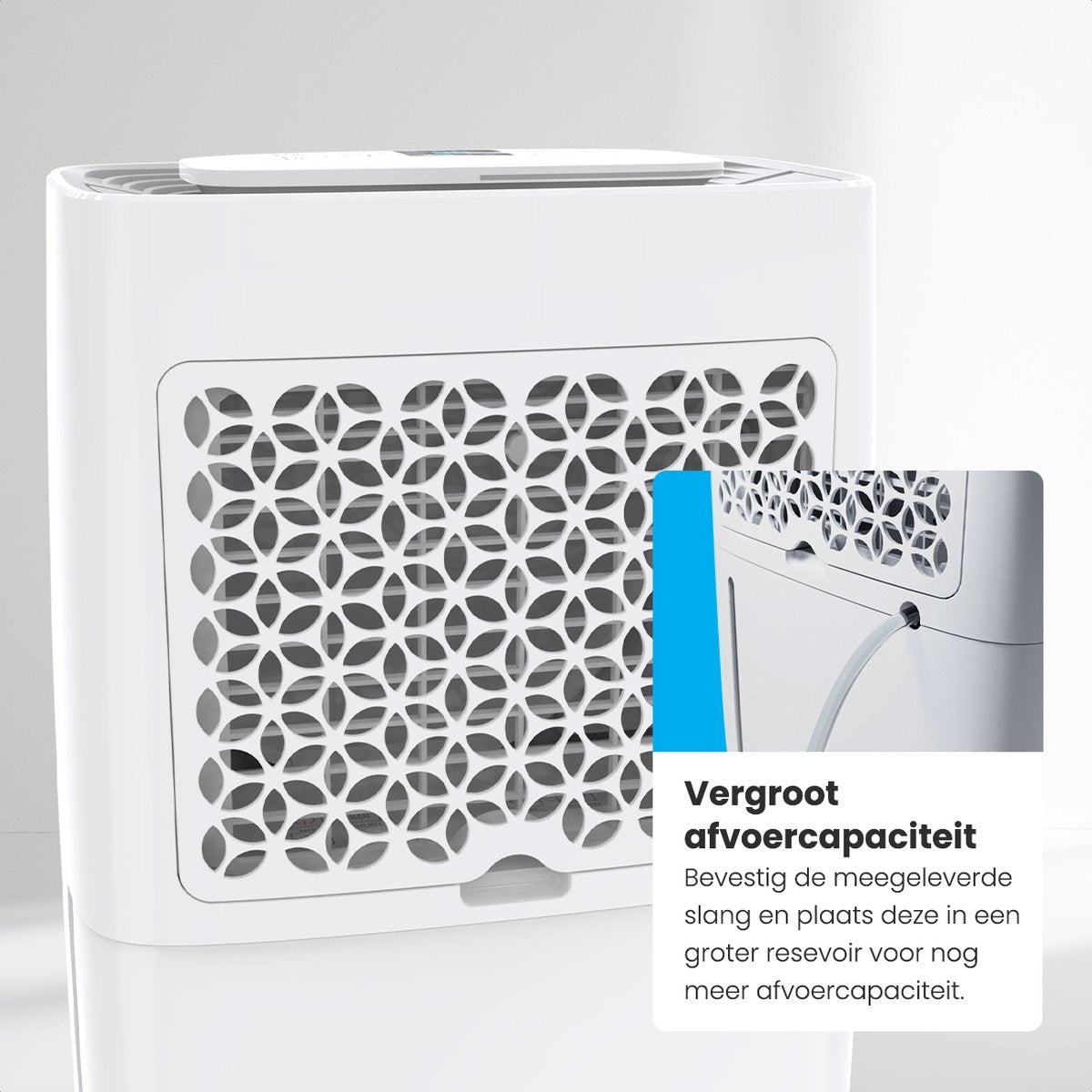 Auronic Luchtontvochtiger - 25L - Tot 40 m² - 420W - 34x21x55cm - Wit