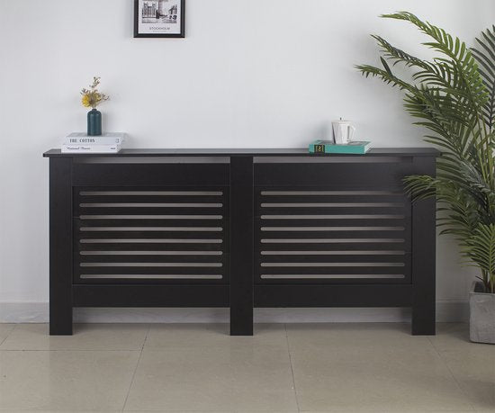 VDD - Verwarmingsombouw - 172 cm x 82 cm - Kleur: Zwart