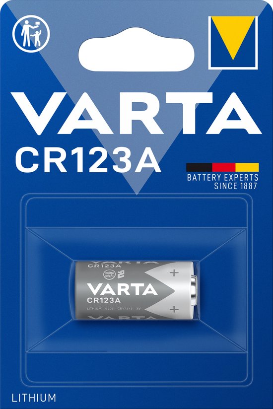 Varta CR123A - 1 stuk