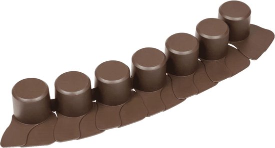 Tuinafscheiding IPAL7 gazonrand - 4,05m / kleur bruin