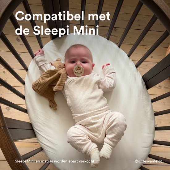 Stokke® Sleepi Mini | Hoeslaken Wit