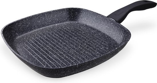 Westinghouse Grillpan – Ø 28 cm – Inductie – PFOA-vrij – Black Marble