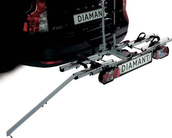 Pro-User Diamant Oprijgoot - Fietsendrageraccessoire - Zilver
