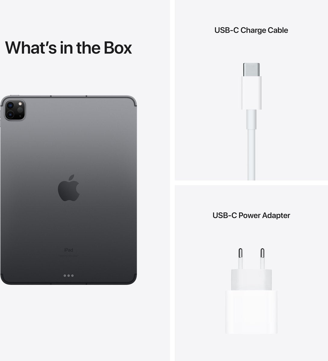 Apple iPad Pro 11" (2021) - 2TB - Wi-Fi + 5G - Spacegrijs