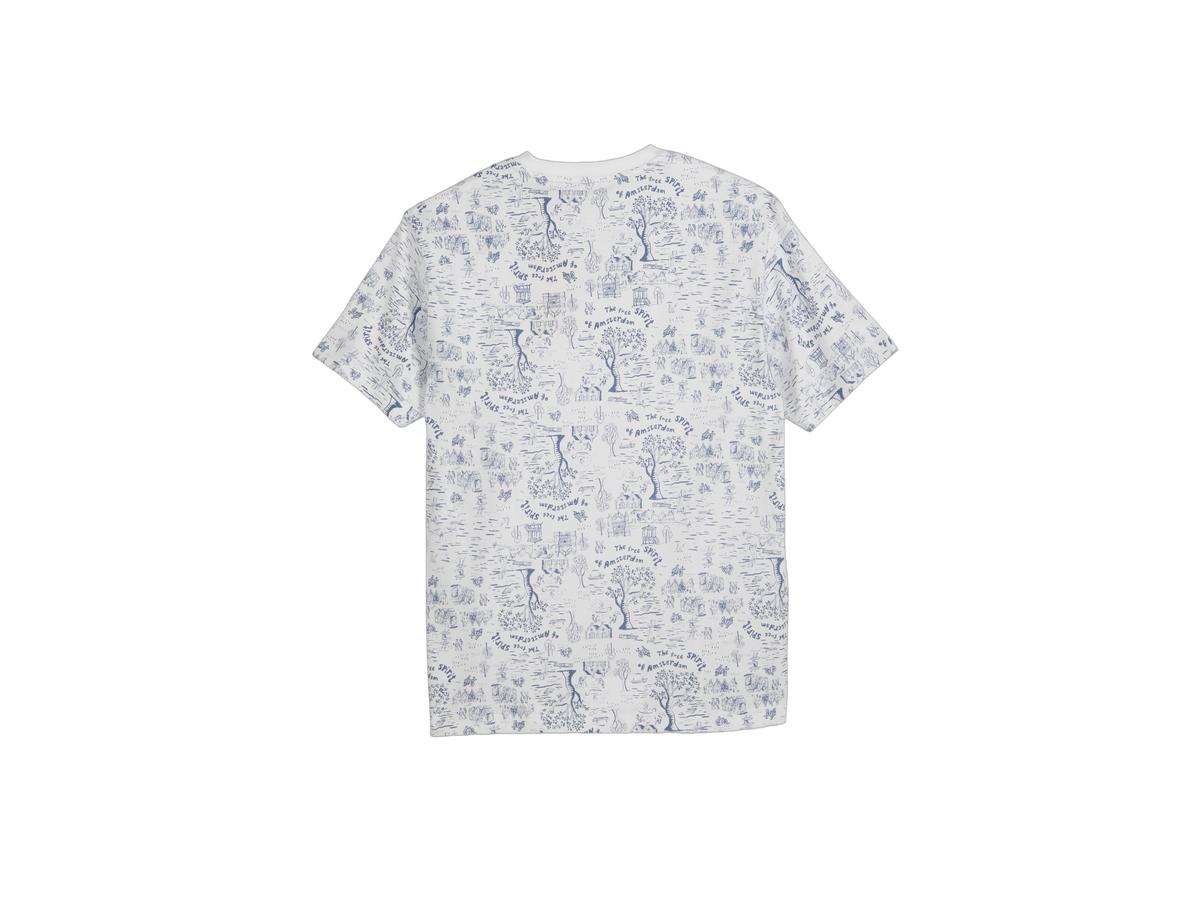 Scotch & Soda Graphic T-Shirt - Wit - maat L