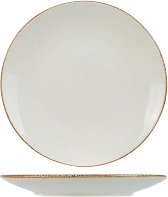 Merk: Cosy & Trendy - Graniet Ivoor- Dinerbord 27CM -