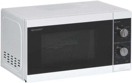 Sharp YC-MG01E-W magnetron en grill - 800W - 20 liter - wit
