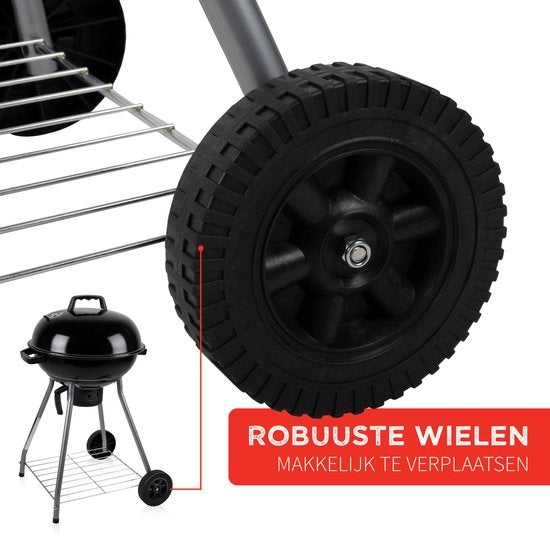 BBQ Collection Barbecue met Deksel - BBQ Houtskool met Asopvangbak - Barbeque Grill - Ø 45 cm