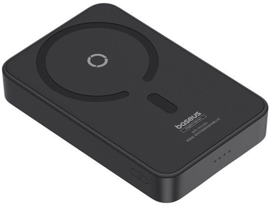 Baseus MagPro MagSafe Powerbank 20W met Standaard 5.000mAh Zwart
