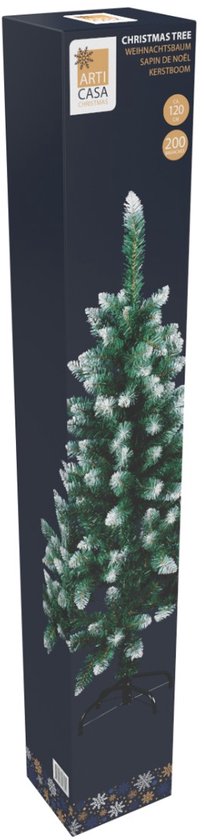 Arti Casa Kunstkerstboom 120 cm – Kerstboom Inclusief Standaard – Binnenboom Ø62 cm – Groen