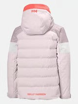 Helly Hansen Jr Diamond Jas - Meisjes Ski Jas - Roze - Maat 140 (10 Jaar)