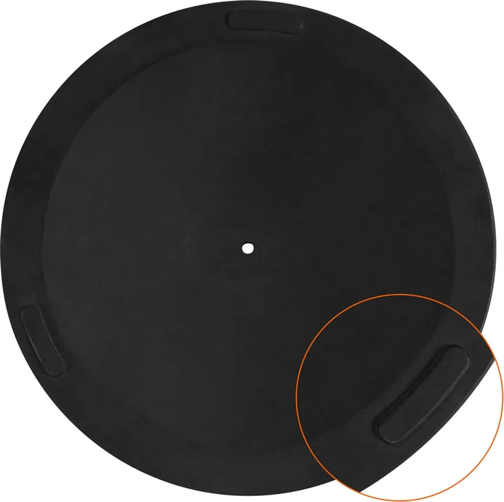 Yaheetech Parasolvoet - Rond - 46x46x34 cm - 10 kg - Zwart