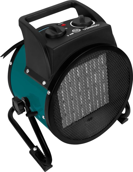VONROC Elektrische kachel - straalkachel - 3000W - 3 standen - keramisch element - voor ruimten tot 30 m2