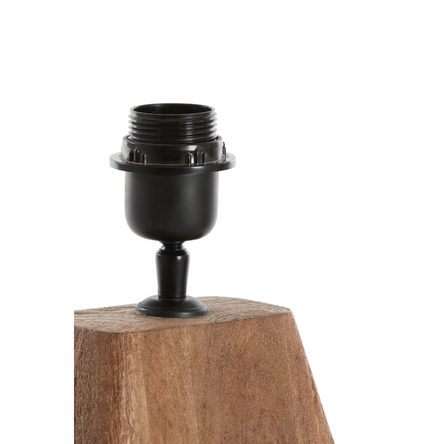 Light & Living Kardan Lampvoet - Hout - 18x13x15cm - Bruin