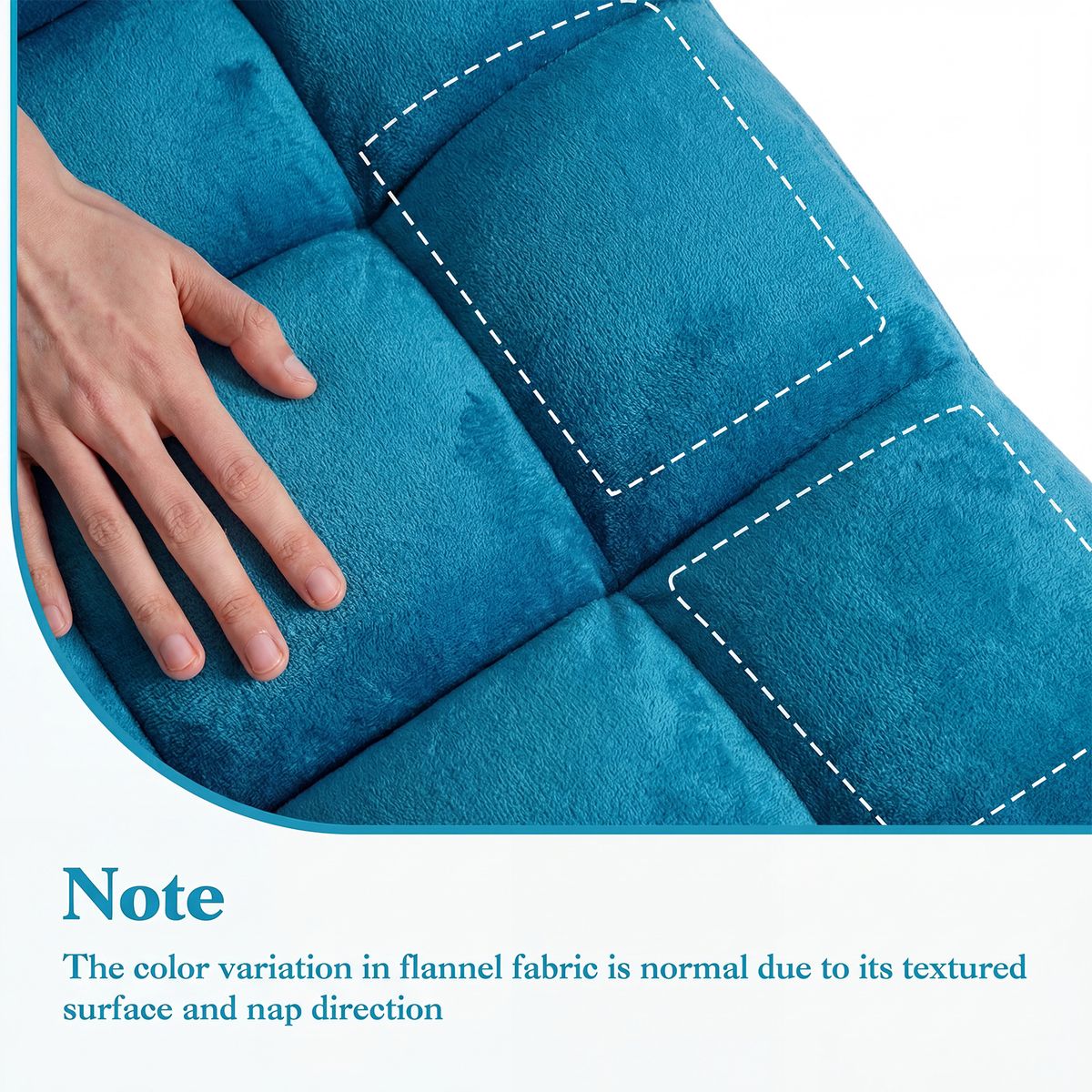 Coast Opvouwbare Tatami-ligstoel - 14 standen verstelbare rugleuning - schuim met hoge dichtheid - marineblauw