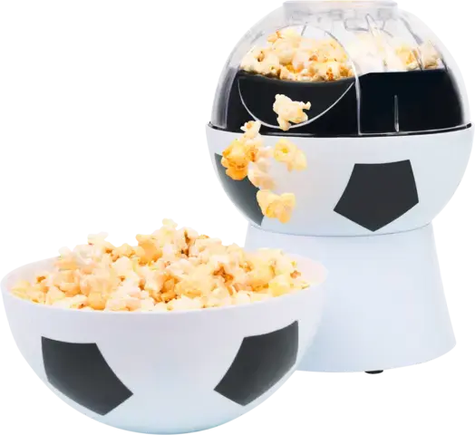 Voetbal Popcornmaker – Verse Popcorn in Enkele Minuten – Eenvoudig in Gebruik