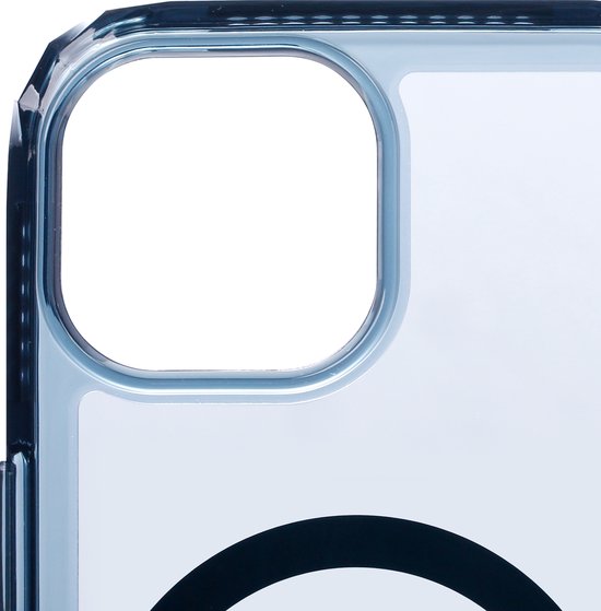 SoSkild Hoesje iPhone 15 Plus - MagSafe - Defend Heavy Impact Case - Doorzichtig Magnetisch Magsafe Hoesje - Smokey Grey