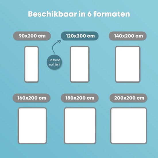 CozySense® Topper 120x200 - Topmatras - Topdekmatras - Traagschuim met Verkoelende Gel - CertiPUR® - Stevige Hardheid - 8 CM - Wasbare Hoes