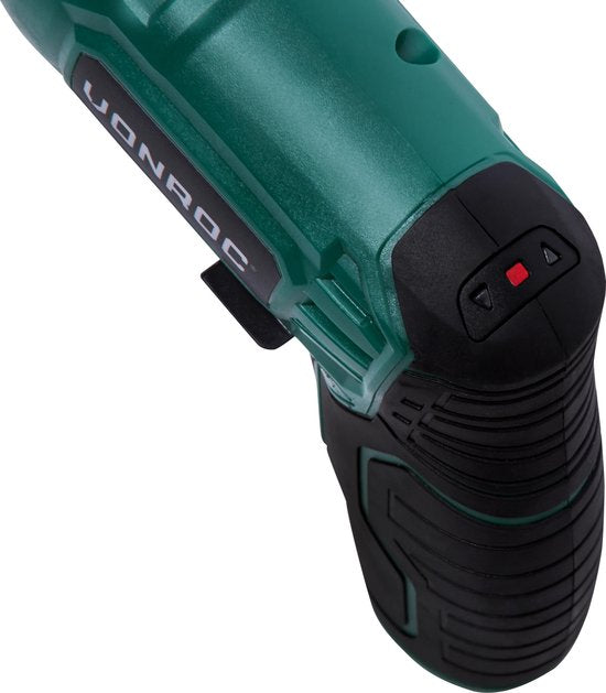 VONROC Accu Schroefmachine – 4V – Incl. 14-delige bitset, USB-C oplaadkabel en opbergtas