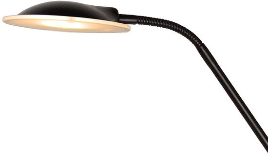Lucide CHAMPION-LED - Leeslamp - Ø 30 cm - LED Dimbaar - 3000K - Zwart